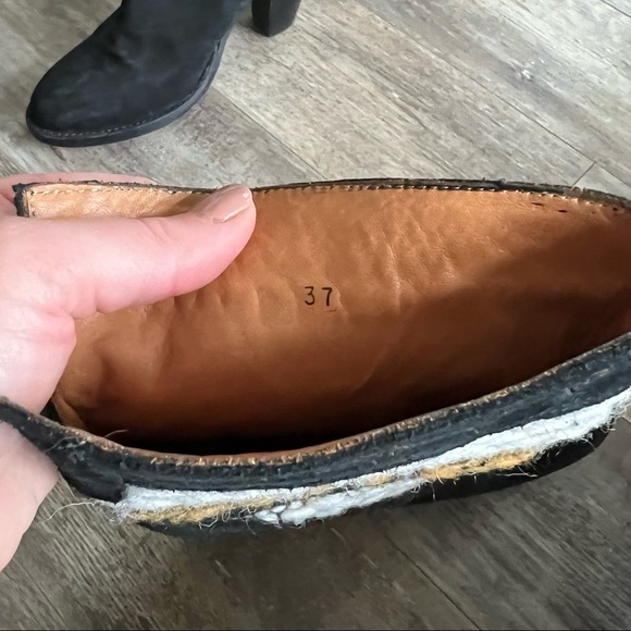 Like New! Cobra Society Suede Western Embroidered Mid-Calf Boots - Picture 7 of 10